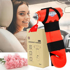Car Safety Hammer for Lady, Red 3-in-1 Emergency Escape Tool with Window Breaker and Seat Belt Cutter, Safety Emergency Car E