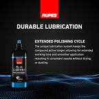 RUPES 1000 ml D-A Coarse High Performance Cut Polishing Compound for Car Detailing & Removing Severe Scratches (Pack of 6) | Micro-Abrasive Technology | Reduces Oxidation and Removes Swirl Marks