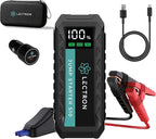 Lectron 4000A Car Battery Jump Starter, Portable Battery Booster Pack for Up to 10.0L Gas/8.0L Diesel Engines, 12V Jump Box