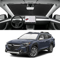 Custom Fit Windshield Sun Shade for Subaru Outback 2020-2025, Blocks UV & Heat, Front Window Sunshade Accessories, Easy Fold & Store Keep Your Car Cooler