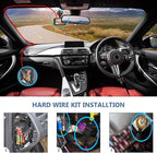 Upgraded Dash Cam Hardwire Kit, Type-C USB Hard Wire Kit 12V-24V to 5V Hardwire Kit with Low Voltage Protection 13ft Dash Cam Charger Power Cord for Dashcam GPS Power Supply Radar Detectors and More