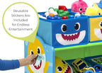 Baby Shark Design & Store 6 Bin Toy Storage Organizer by Delta Children
