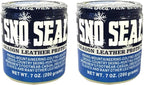 Atsko Sno-Seal Original Beeswax Waterproofing Leather Protector, 7 oz