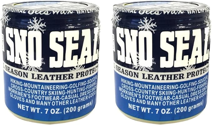 Atsko Sno-Seal Original Beeswax Waterproofing Leather Protector, 7 oz