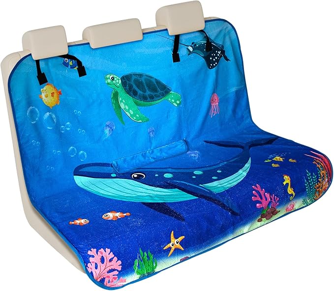 Waterproof Sweating Car Seat Cover for Post Gym Workout, Running, Swimming, Beach and Hiking, Universal Fit Non-Slip Bucket S
