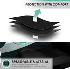 FH Group Full Set Cloth Car Seat Covers, Universal Fit Front and Split Bench Rear, Airbag Compatible, Washable for SUV, Sedan