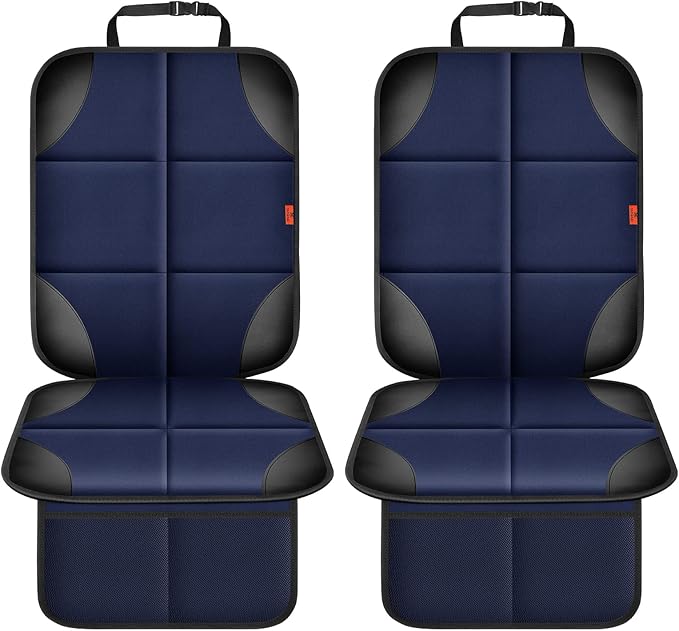 Car Seat Protector 1 Pack Car Seat Cushion Mat Thickest Padding,Waterproof 600D Fabric Car Seat Covers for Non-Slip Backing M