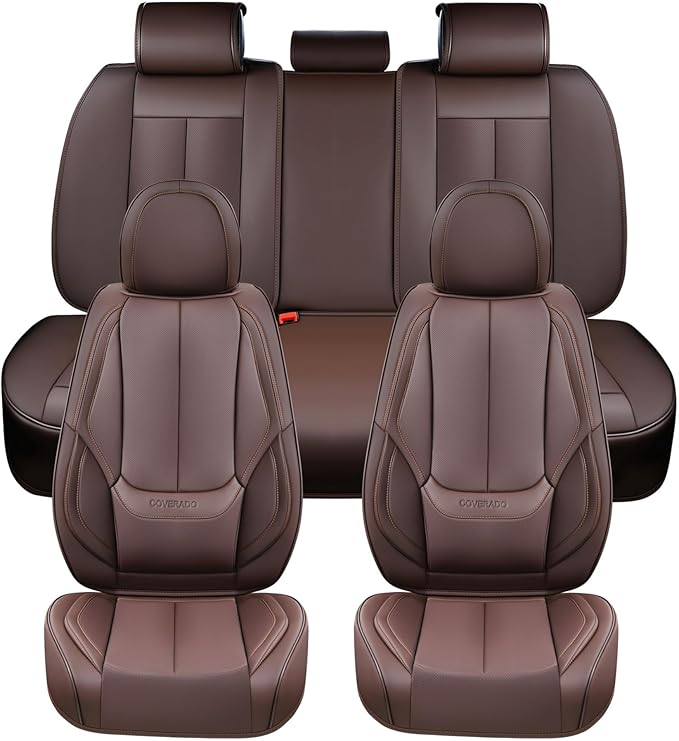 Coverado Seat Covers, Car Seat Covers Front Seats, Car Seat Cover, Waterproof Leather Seat Covers, Seat Cushion, Front Car Se