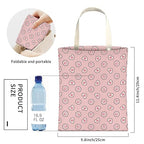 Cute Car Trash Can, Hanging Canvas Car Back Seat Organizer and Storage Bag, Funny Car Trash Bag For Travelling, Outdoor Cute Pink Heart Paw