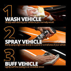 CERAKOTE® Platinum Rapid Ceramic Paint Sealant Spray - 128 oz. - Maximum Gloss & Shine – Extremely Hydrophobic – Unmatched Slickness - Ceramic Spray Coating - 50 Wash Rating