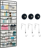 Magnetic Cruise Organizer, 14 Large Durable Pockets Over The Door Organizer For Cruise Ships, Magnetic & Hanging Cruise Organ