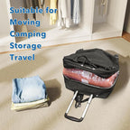 16 Pack Vacuum seal bags for clothing With Coldless Pump, Vacuum Storage Bags,Space Saver Sealer Bags, Pillows, Comforters, B