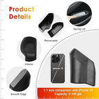 for Tesla Model Y Trash Can Tesla Model 3 Trash Bin for 2018-2025 Tesla Small Car Trash Can for Side Door Model 3 Front Left Door Trash Garbage Bin w/Lid (Tesla Left Side)