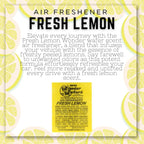 Wonder Wafers 250 Count Unwrapped Automobile Professional Use Air Fresheners Car and Truck Detail (Fresh Lemon)