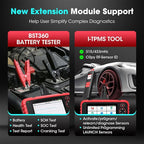 Launch OBD2 Scanner CRP123X V3.0 Elite, 2026 Lifetime Free WiFi Update Scan Tool, FCA SGW, CANFD&DoIP,