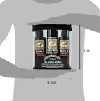 Leather Boot Care Kit - Bick 1 Cleaner, Bick 4 Conditioner, Gard-More Water Repellent Spray & Cloth - Made in USA - Shoe Care