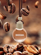 Ikeda Car Air Freshener: Hanging Car Smell Air Freshener | 10ml Hanging Car Perfume | Long Lasting Fragrance | Strong Scents 
