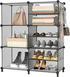 AWTATOS Closet Organizer 6 Cube Storage Shelves Portable Closet Clothes Organizers and Storage Stackable Cubby Shelving for C
