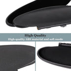 2Pcs Sun Visor Mirror Cover Replacement,Driver/Passenger Side Sunvisor Vanity Mirror Lid Caps Cover for Porsche 996/997-911 986/987 for Boxster for Cayman 1996-2010