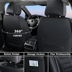 Coverado Seat Covers, Car Seat Covers Front Seats, Car Seat Protector Waterproof, Car Seat Cover, Car Seat Cushion Nappa Leat