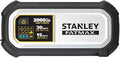 STANLEY FatMax LJ20F 2000 Peak Amp Lithium Jump Starter, 30 Watt USB Type-C PD, 15 Watt USB Type-A: Smart Controller and