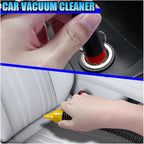 Car Vacuum Cleaner, DC 12V Multi-Purpose Automotive Wet and Dry Vacuum with 3 Nozzles, Portable Handheld Vehicle Interior Dus