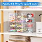 Acrylic Makeup Organizer with 13 Drawers, Bathroom Counter Organizer, Acrylic Organizers, Desk Organizer, Office Supplies, St