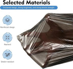 75PCS Car Trash Can Bags, Thicken Small Garbage Bags, 1-2 Gallon Portable Trash Can, Strong Mini Trash Bags, for Car Home Office Kitchen Bathroom Bedroom (Black)