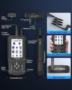 MUCAR CDE900 Elite OBD2 Scanner with 28 Reset Service, Oil/SAS/EPB/BMS/ABS Bleeding, Engine Transmission ABS SRS Car