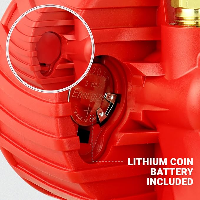 Milton 555e: Precision Digital Tire Inflator, Air Pressure Gauge, Grip-Head Air Chuck, 20" Hose, 1/4" Npt, W/Extreme ± 0.1& Accuracy, 10-120 Psi