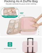 BAGSMART Compression Packing Cubes for Travel, 6/5/4set Lightweight Packing Organizers, Summer Travel Essentials Suitcase Org