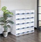 Bankers Box STOR/DRAWER STEEL PLUS Extra Space-Saving Filing Cabinet, Stacks up to 5 High, Legal, 6 Pack (00312) , White