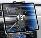 woleyi CD Slot Tablet Car Mount, CD Player iPad Mount Holder, Adjustable Tablet Mount for Car, Compatible with iPad Pro 12.9 Air Mini, Galaxy Tabs, Surface Pro/Go, 5.5"-13" iPhone, Tablets and Devices