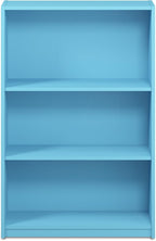 Furinno JAYA Book Shelf, 3-Tier Bookshelf, Bookcase with Adjustable Shelves, 9.5 x 24.5 x 40.3, for Organization and Storage,