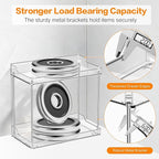 2 Tier Bathroom Counter Organizer, Clear Bathroom Counter Shelf for Vanity Countertop, Kitchen, Sink Storage, Tiered Skincare