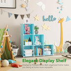 C&AHOME Cube Storage Organizer, 6-Cube Shelves Units, Closet Cabinet, DIY Plastic Modular Book Shelf, Ideal for Bedroom, Livi
