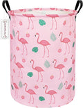 QUEENLALA Large Storage Basket,Laundry Hamper/Bathroom/Home Decor/Collapsible Round Storage Bin,Boys and Girls Hamper/Boxes/C