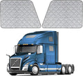 Side Window Sun Shade for Volvo VN/VNL/VNR/VAH/VNX 2002-2026,Custom Fit 210T Reflective Sunshade for Semi Truck, 6-Layer Heat Insulation Privacy Protector, Block 99% UV Rays, 2PCS