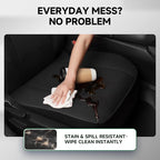 GIANT PANDA Front Car Seat Covers Custom Fit for Toyota Rav4 Camry Highlander Corolla Prius Corolla Cross Venza Avalon, Faux 