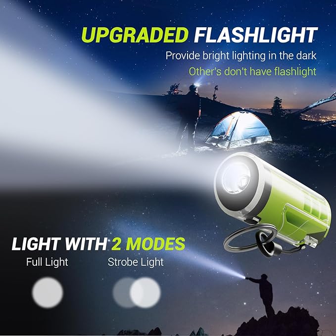 SodaRide Window Breaker Seatbelt Cutter with Flashlight,3 in 1 Car Escape Tool Key Chain,Safe Hammer Glass Breaker Under Wate