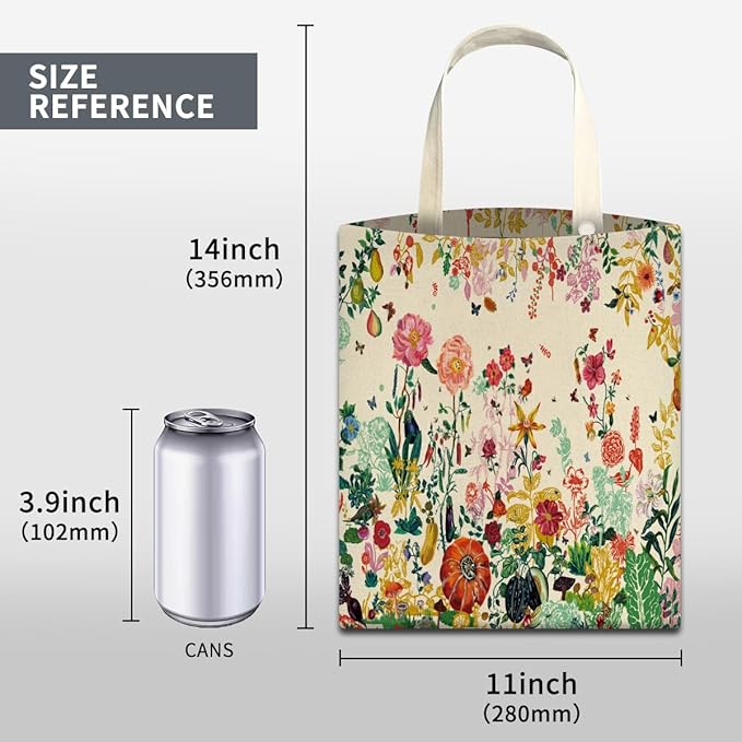 Car Trash Can, Boho Chic Style, Cute Car Organizer, 6L Capacity, Colorful Boho Flowers