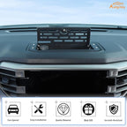 Aunginsy Center Console Dash Storage Tray Compatible with Toyota Tundra/Sequoia 2022-2026, Car Dashboard Storage Box Organizer Holder Tray Insert Mounted Interior Accessories, Without Phone Holder