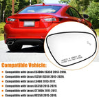 Heated & Blind Spot Right Passenger Side Mirror Glass Compatible with Lexus ES300h ES350 2013-2018,IS250 IS350 2015-2020,LS350 2013-2017,GS350 2013-2020,CT200h 2011-2017,RC300 RC350 2015-2019