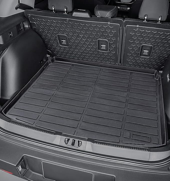 All Weather Floor Mats Cargo Liner for Ford Bronco Sport 2026 2025-2021,TPE Full Set Carpets Trunk Mat for Base Big Bend Badlands Accessories (ONLY for Sport),4pcs