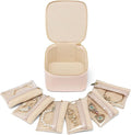 VLANDO Gifts for Teachers,Jewelry Box with 6 Velvet Jewelry Bags Travel Jewelry Storage for Women Girl Jewelry Organizer Neck