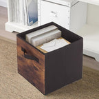 ShellKingdom Storage Bins, Foldable Fabric Storage Cubes And Cloth Storage Organizer Drawer For Closet And Toys Storage, 2 Pa