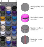Dofilachy Hat Rack - Hat Organizer - Hat Racks for Baseball Caps, Visible Hat Holder - Baseball HatRack for Wall Door with 3 