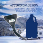 Rain-X 2-in-1 All Season Washer Fluid Two Pack, 2 x 1 Gallon - Ultimate Visibility, Protection Plastic Funnel Spout for Easy 