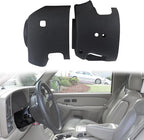 Upper & Lower Steering Column Trim Cover Kit Compatible with 2001-2002 Chevy Tahoe Suburban Silverado GMC Yukon Sierra Replaces 26078127