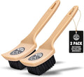 Chemical Guys The Nifty Interior Detailing Brush 2 Pack - Dual Pack for Deep Interior Cleaning, for Automotive Detailing and 